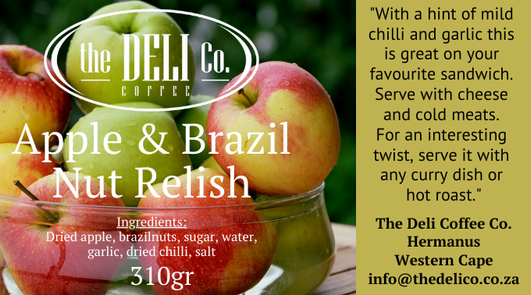 Apple Brazil Nut Relish